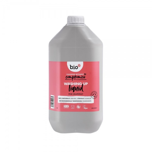 Bio-D Pink Grapefruit Washing Up Liquid 5lt